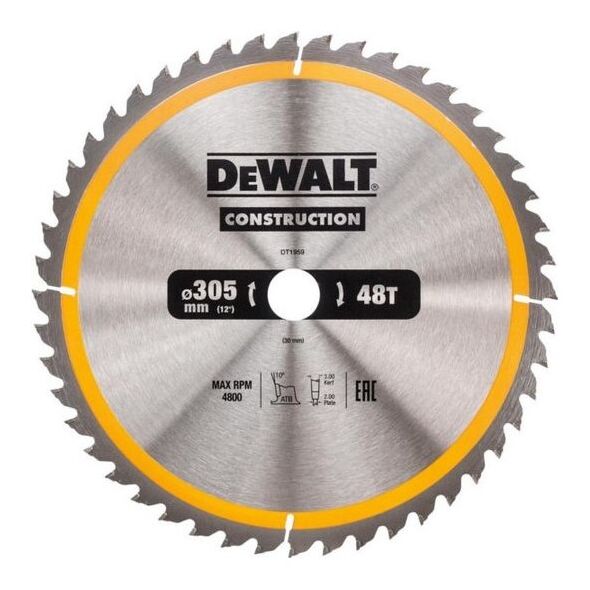 Dewalt piła tarczowa 305x30mmx48z (DT1959-QZ)