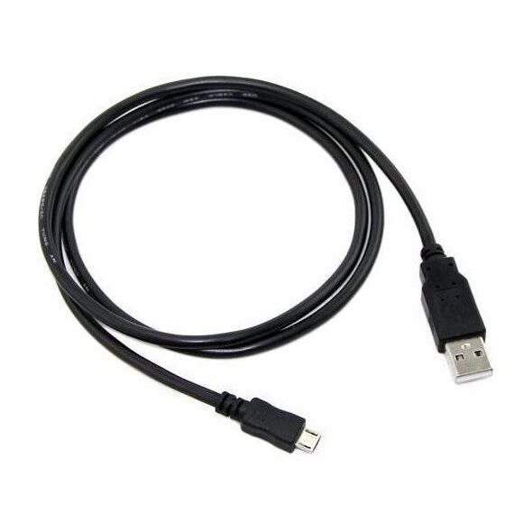 Kabel USB C-Tech USB-A - microUSB 2 m Czarny (CB-USB2M-20B)