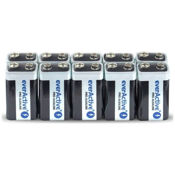 EverActive Bateria 9V Block 650mAh 10 szt.