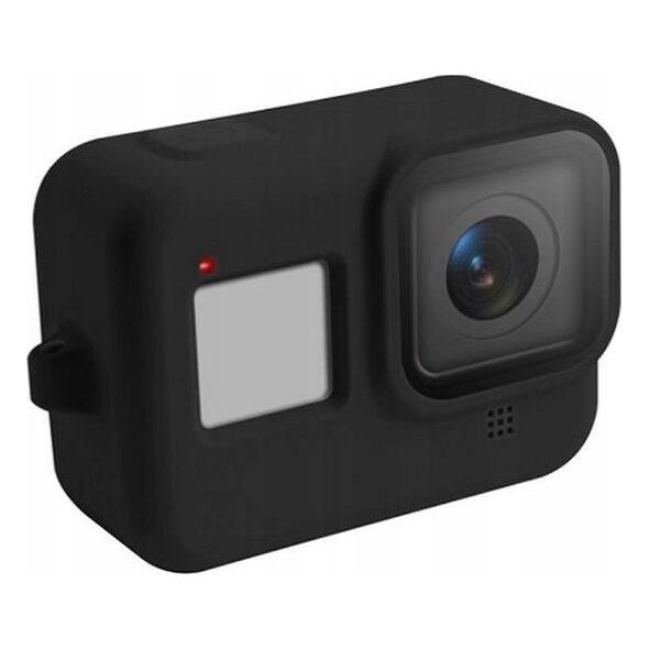 Xrec Silikonowe Etui Obudowa Osłona Futerał Do Gopro Hero 8 Black + Pasek