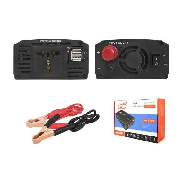 Przetwornica LTC 600W 12V/230V