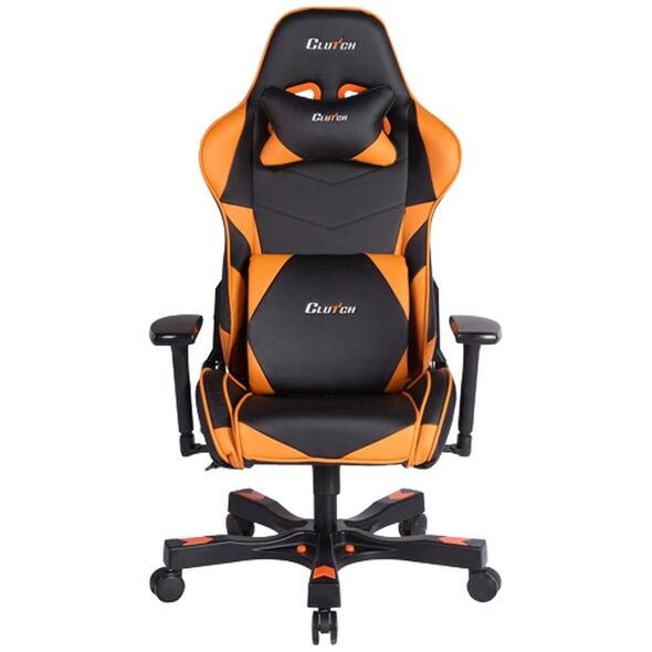 Fotel Clutch Chairz Crank Series Charlie pomarańczowy (CKC11BO)