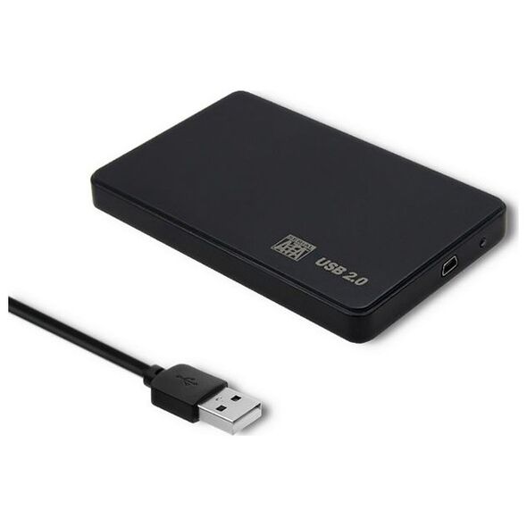 Kieszeń Qoltec HDD/SSD 2.5" SATA3 - USB 2.0 (51862)