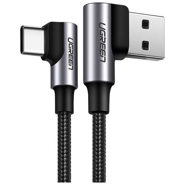 Kabel USB Ugreen USB-A - USB-C 1 m Szary (76210)