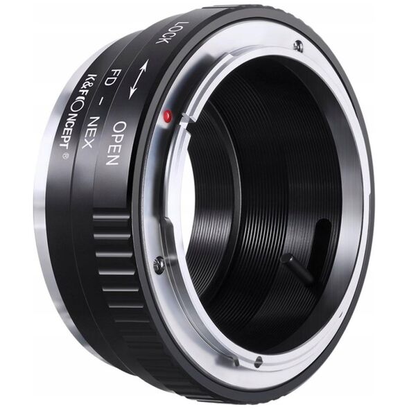Kf Adapter K&f Do Sony E Nex Na Canon Fd +blokada / Kf06.071