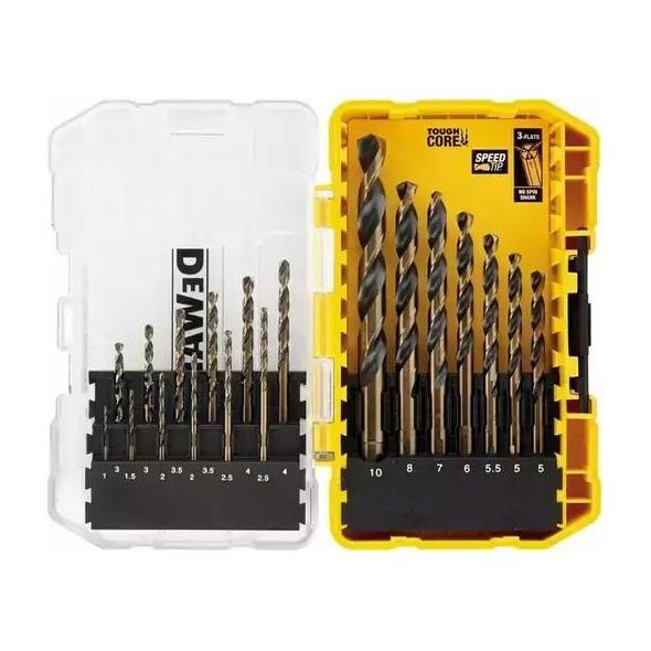 Wiertło Dewalt Zestaw wierteł do metalu 19-elementowy (DT70728)