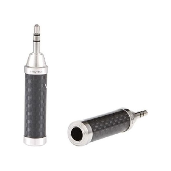 Adapter AV Furutech ADL Jack 3.5mm - Jack 6.3mm czarny