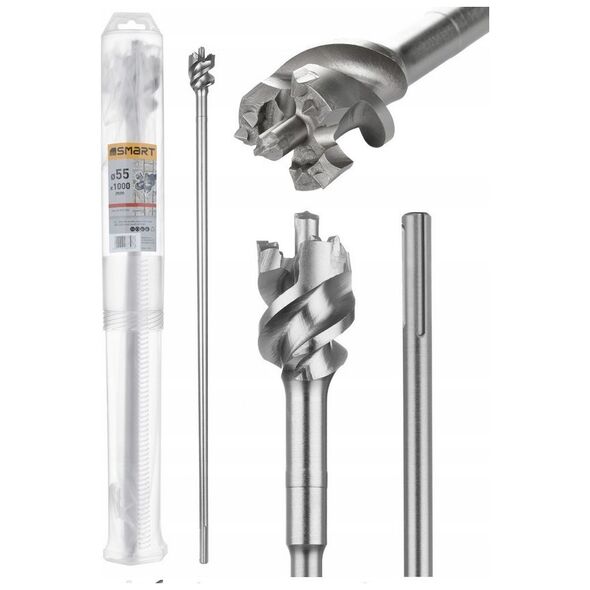 Wiertło Smart wiertło przebiciowe sds max 55x1000 SM-18-P551000