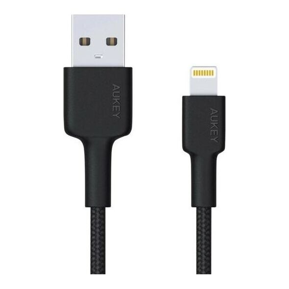 Kabel USB Aukey USB-A - Lightning 2 m Czarny (1_788898)