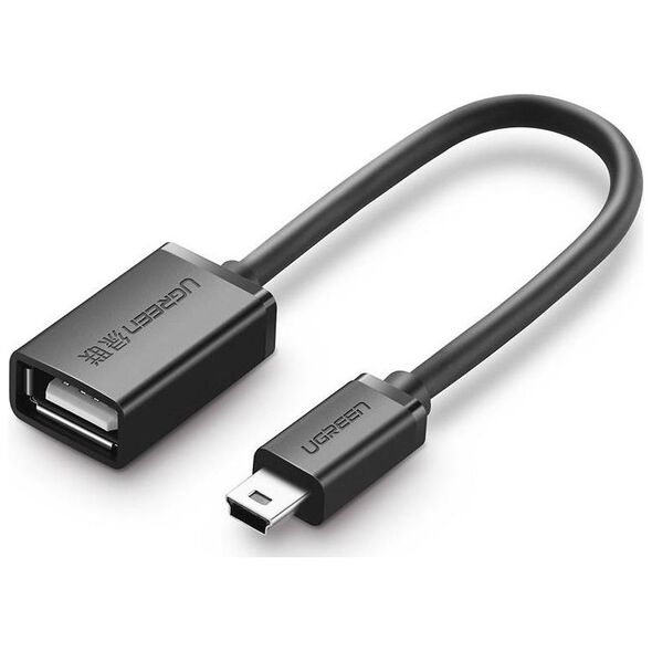 Adapter USB Ugreen US249 miniUSB - USB Czarny  (UGR1086BLK)