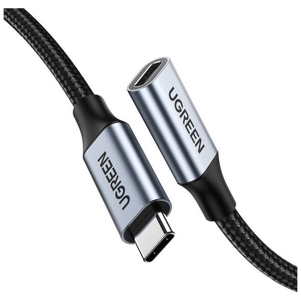 Kabel USB Ugreen USB-C - USB-C 1 m Czarny (UGR1132BLK)