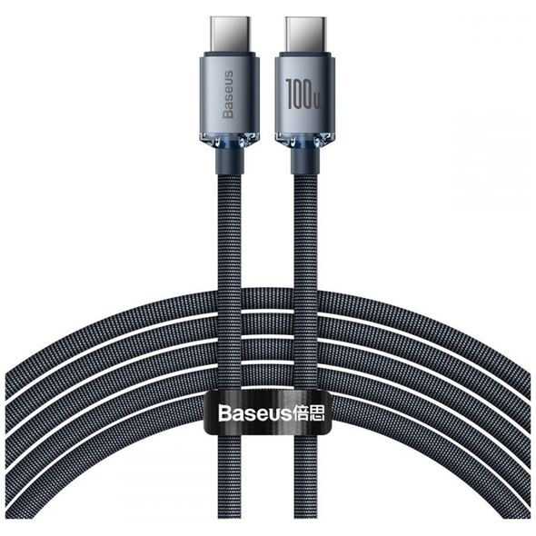 Kabel USB Baseus USB-C - USB-C 2 m Czarny (baseus_20220112122938)
