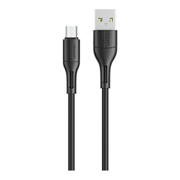 Kabel USB Usams USB-A - microUSB 1 m Czarny (SJ502USB01)