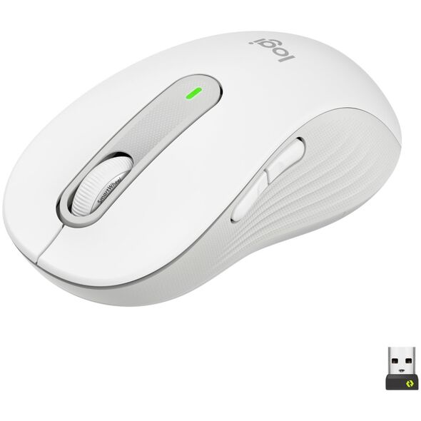 Mysz Logitech M650 L Biało-szary (910-006238)