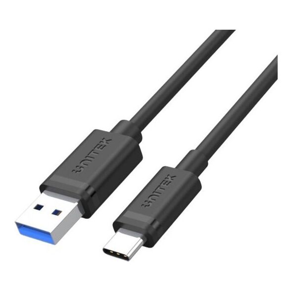 Kabel USB Unitek USB-A - USB-C 1.5 m Czarny (C14103BK-1.5M)
