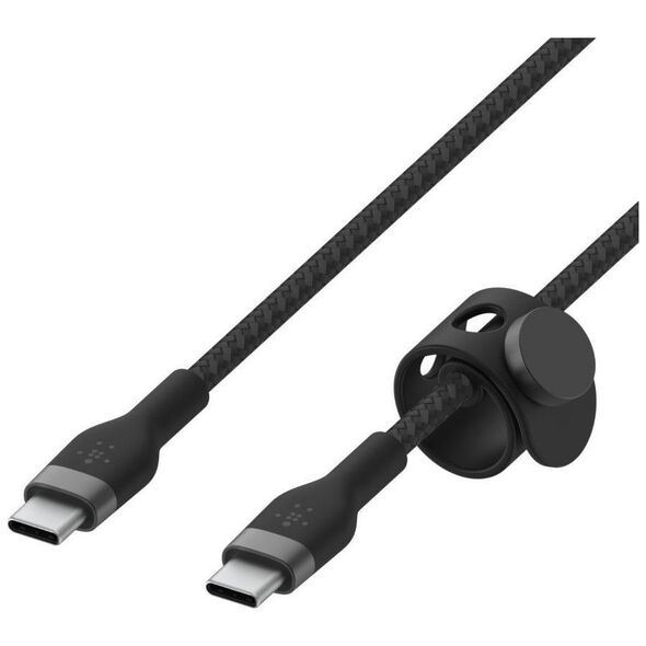 Kabel USB Belkin USB-C - USB-C 3 m Czarny (CAB011BT3MBK)