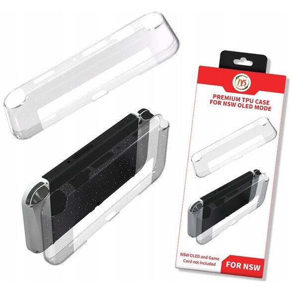JYS Pokrowiec Case Etui Na Do Nintendo Switch Oled Przezroczysty