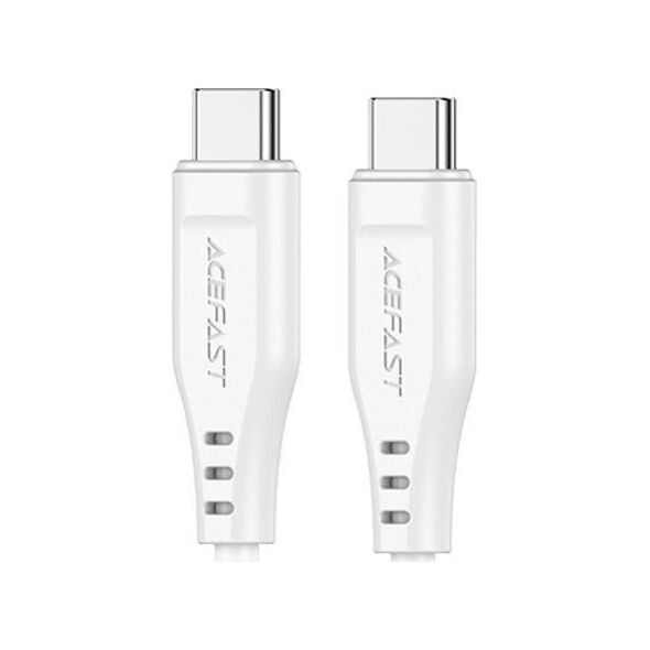 Kabel USB Acefast USB-C - USB-C 1.2 m Biały (6974316280859)