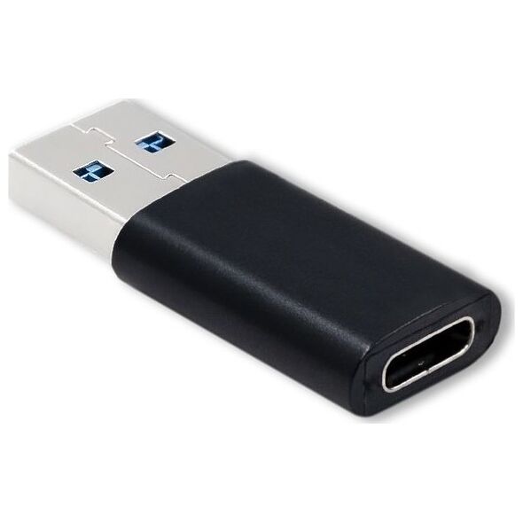 Adapter USB Qoltec USB-C - USB Czarny  (50583)