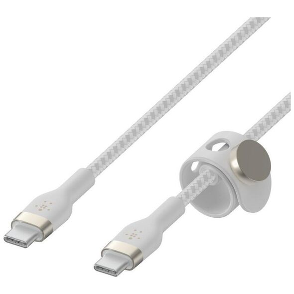 Kabel USB Belkin USB-C - USB-C 3 m Biały (CAB011BT3MWH)