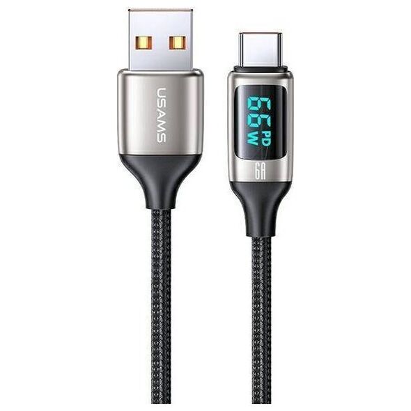 Kabel USB Usams USB-A - USB-C 1.2 m Biały (6958444975429)