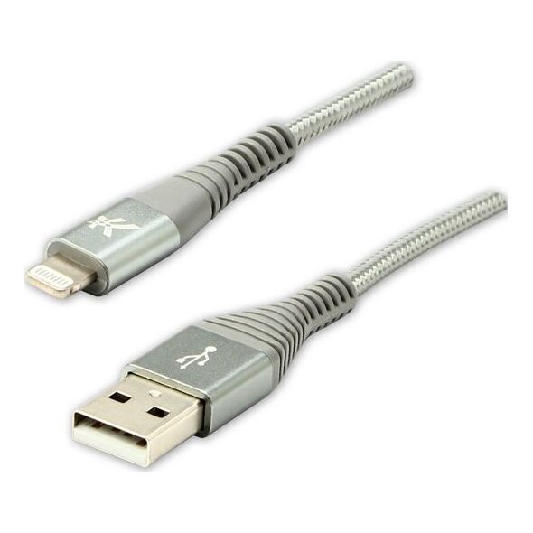 Kabel USB USB-A - Lightning 1 m Biały