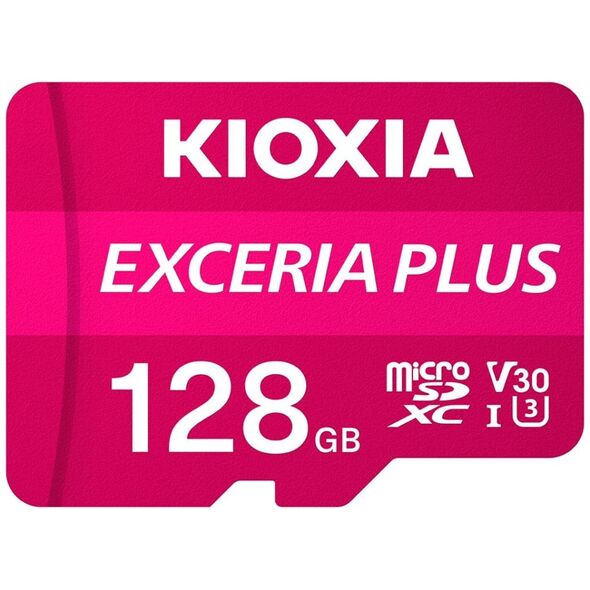 Karta Kioxia Exceria Plus MicroSDXC 128 GB Class 10 UHS-I/U3 A1 V30 (LMPL1M128GG2)