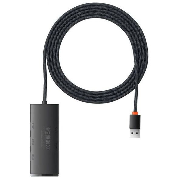 HUB USB Baseus Lite Series 1x USB-C  + 4x USB-A 3.0 (WKQX030201)