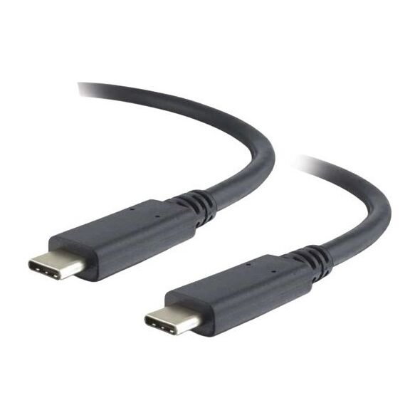Kabel USB PremiumCord USB-C - USB-C 0.5 m Czarny (ku31ch05bk)