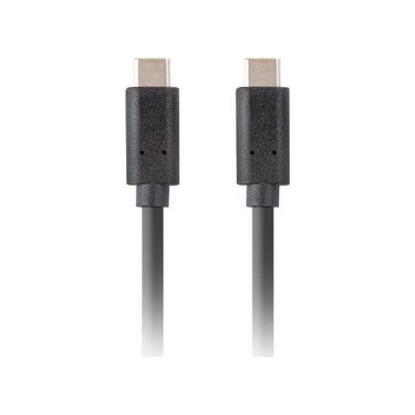 Kabel USB Lanberg USB-C - USB-C 0.5 m Czarny (CA-CMCM-32CU-0005-BK)