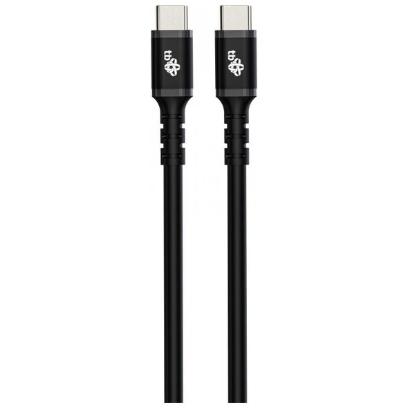 Kabel USB TB Print USB-C - USB-C 1 m Czarny (AKTBXKUCC2SI10B)