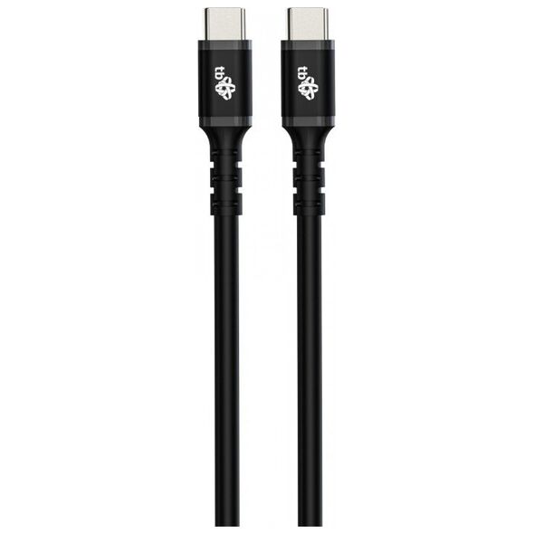 Kabel USB TB Print USB-C - USB-C 2 m Czarny (AKTBXKUCC2SI20B)