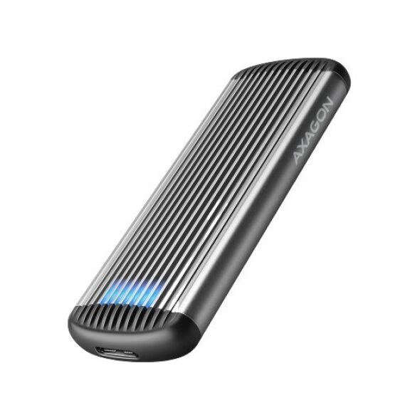 Kieszeń Axagon Obudowa zewnętrzna aluminiowa bezśrubowa EEM2-SA USB micro-B 3.2 GEN 1 M.2 Sata SSD