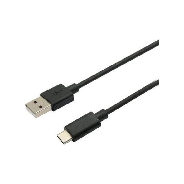 Kabel USB C-Tech USB-A - USB-C 2 m Czarny (CB-USB2C-20B)