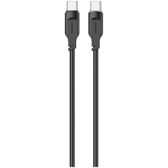 Kabel USB Usams USB-C - USB-C 1.2 m Czarny (brak)