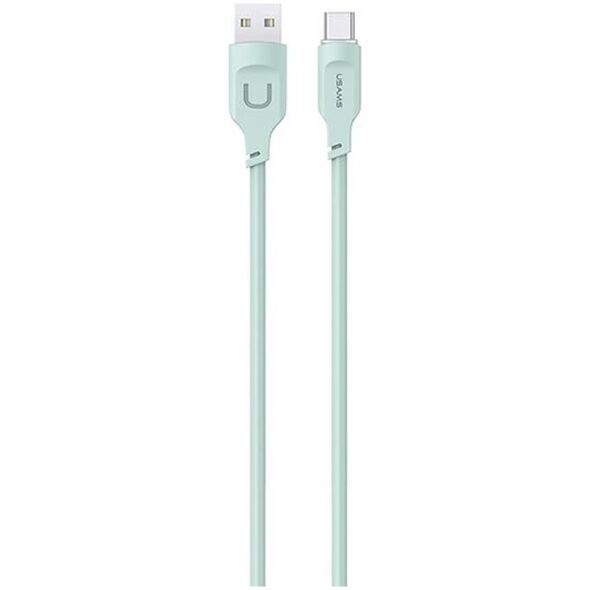 Kabel USB Usams USB-A - USB-C 1.2 m Zielony (brak)
