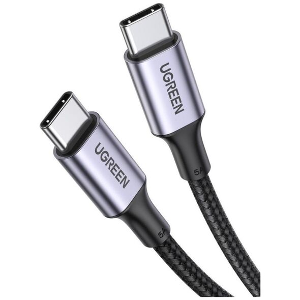 Kabel USB Ugreen USB-C - USB-C 1 m Czarny (70427B)