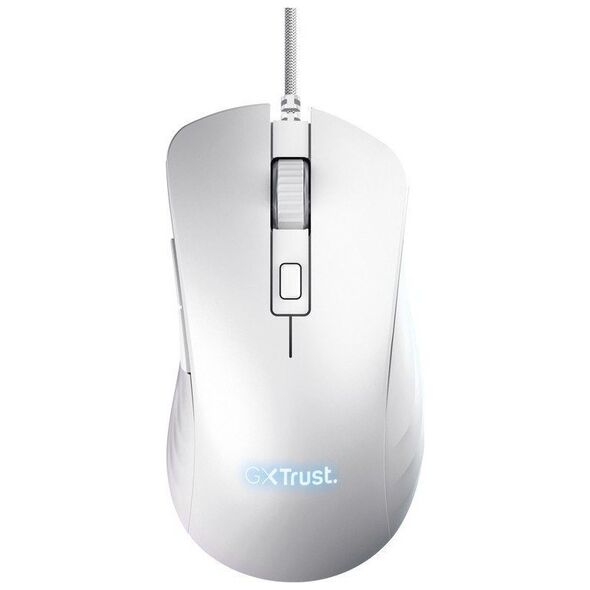 Mysz Trust Mysz gamingowa GXT924W YBAR+ Biała