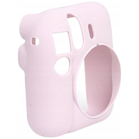 Pokrowiec LoveInstant Futerał Etui Pokrowiec Case Do Fujifilm Fuji Instax Mini 12 / Silikonowy / Różowy