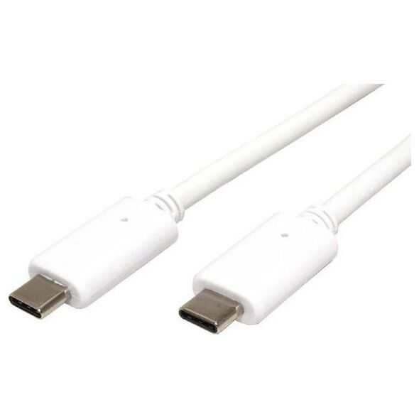 Kabel USB Neutralle USB kabel (3.1), USB C (M) - USB C (M), 1m, biały, plastic bag, USB Power Delivery