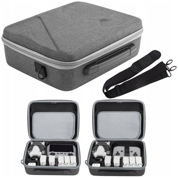 SunnyLife Futerał HARD Case Etui Pokrowiec Walizka na Drona DJI MINI 4 PRO + Pilot + Akumulatory + Akcesoria / N4P-B698-D