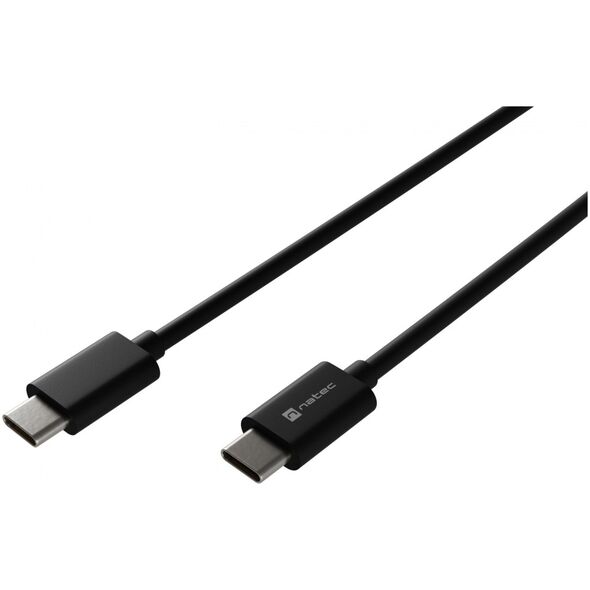 Kabel USB Natec USB-C - USB-C 2 m Czarny (NKA-2147)