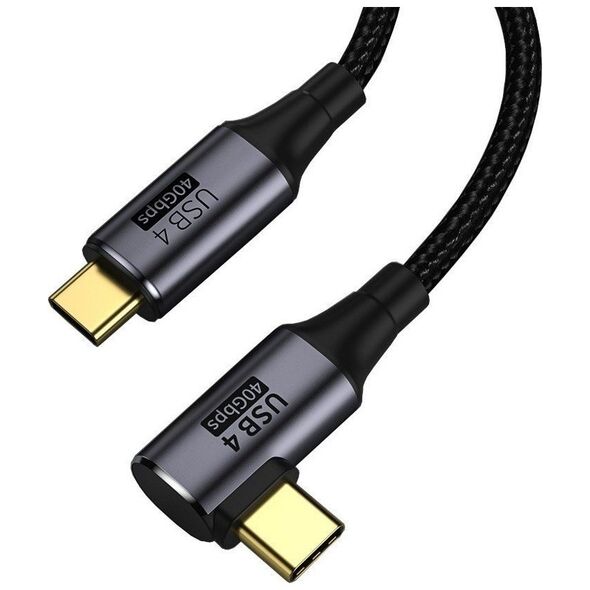 Kabel USB PremiumCord USB-C - USB-C 1.2 m Czarny (ku4cu12)