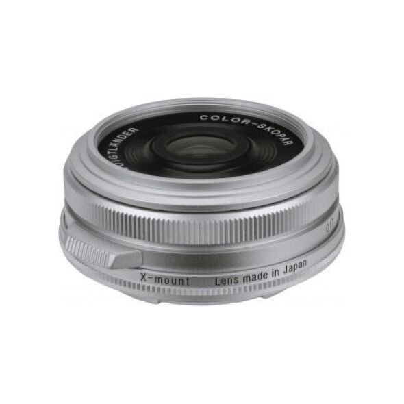 Obiektyw Voigtlander Obiektyw Voigtlander Color Skopar 18 mm f/2,8 do Fujifilm X - srebrny