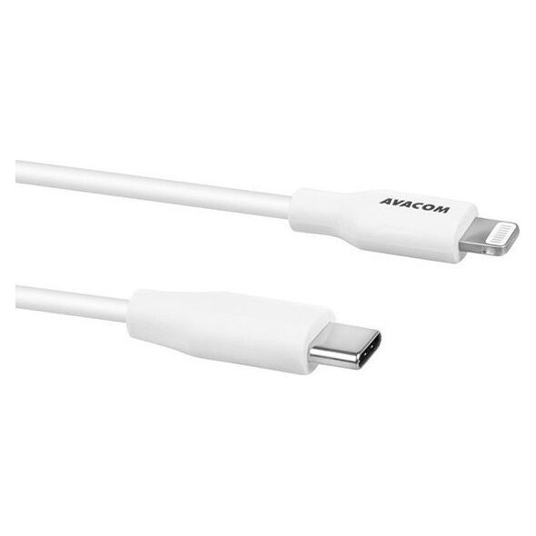 Kabel USB Avacom AVACOM MFIC-120W kabel USB-C - Lightning, MFi certifikace, 120cm, bílá