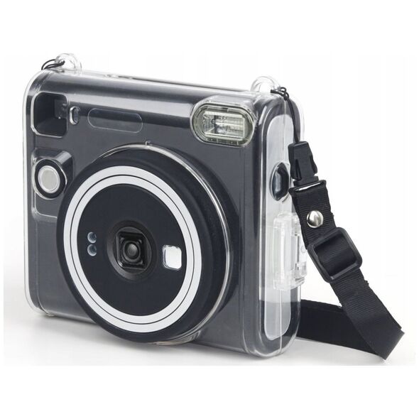 LoveInstant Futerał Etui Pokrowiec Case Do Fuji Fujifilm Instax Square Sq40 Sq 40 /przezroczysty