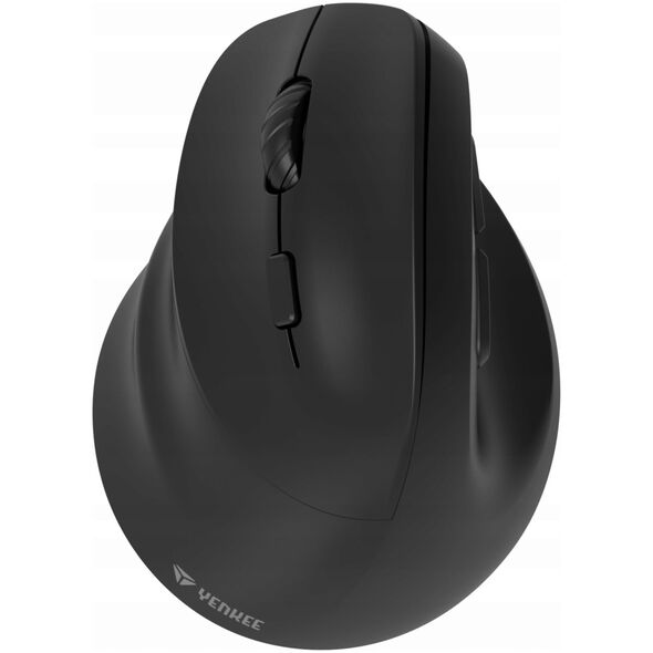Mysz Yenkee Mysz bezprzewodowa ergonomiczna leworęczna, akumulator Dual WL+BT