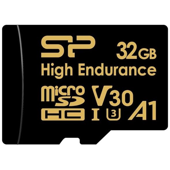 Karta Silicon Power Golden Series MicroSDHC 32 GB Class 10 UHS-I/U3 A1 V30 (SP032GBSTHDV3V1HSP)