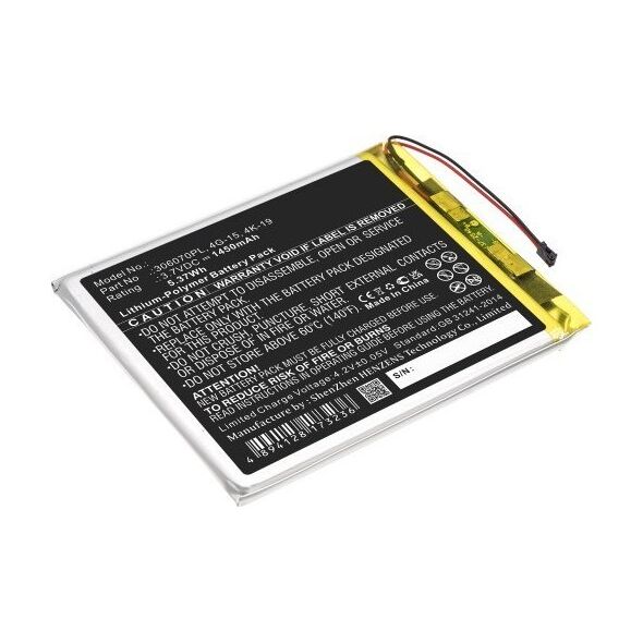 Cameron Sino Akumulator Bateria Typ 306070pl 4g-15 4k-19  Do Czytnika E-book Pocketbook Digma / Cs-ptk626sl
