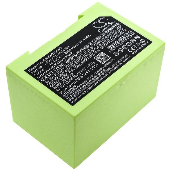 Cameron Sino Akumulator Bateria Typu Abl-d1 Abl-d2 4624864 Do Irobot Roomba I7 I7+ E5 E6 I8 I8+ I4 I4+ I3 / Cs-irb700vx